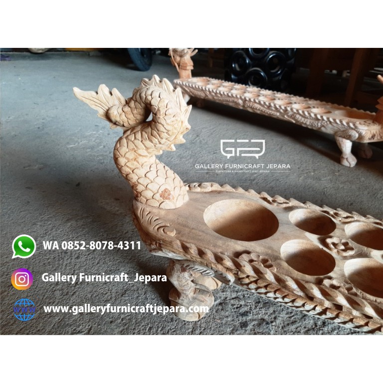 congklak naga ekor kayu jati 100x19x30 @250 02