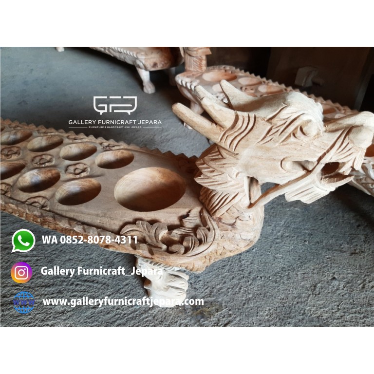 congklak naga ekor kayu jati 100x19x30 @250 04