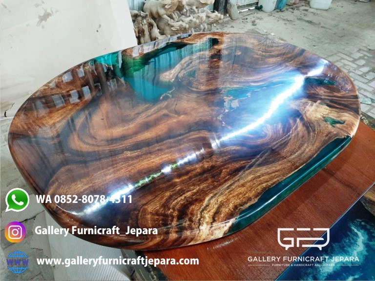 top resin suar oval 110x80x4 @4,5