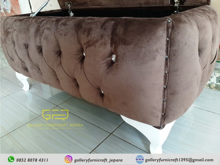 sofa box Cokelat 100x45x55 @850 04