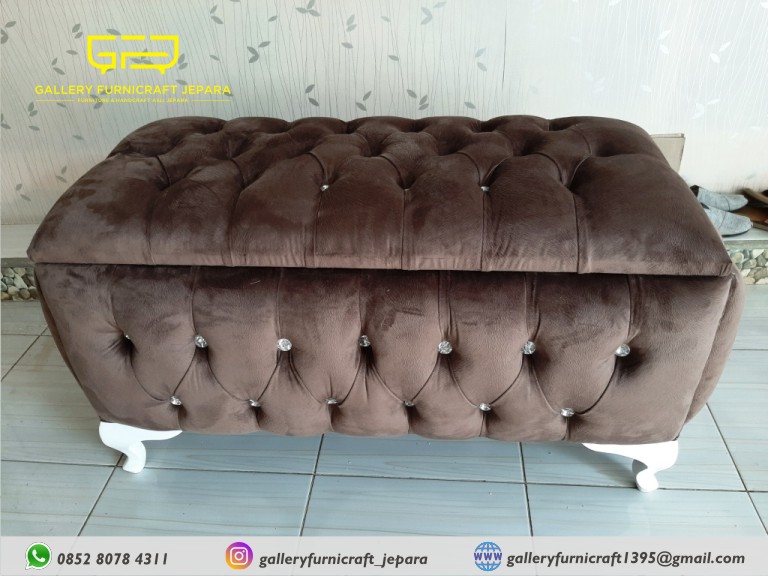 sofa box Cokelat 100x45x55 @850