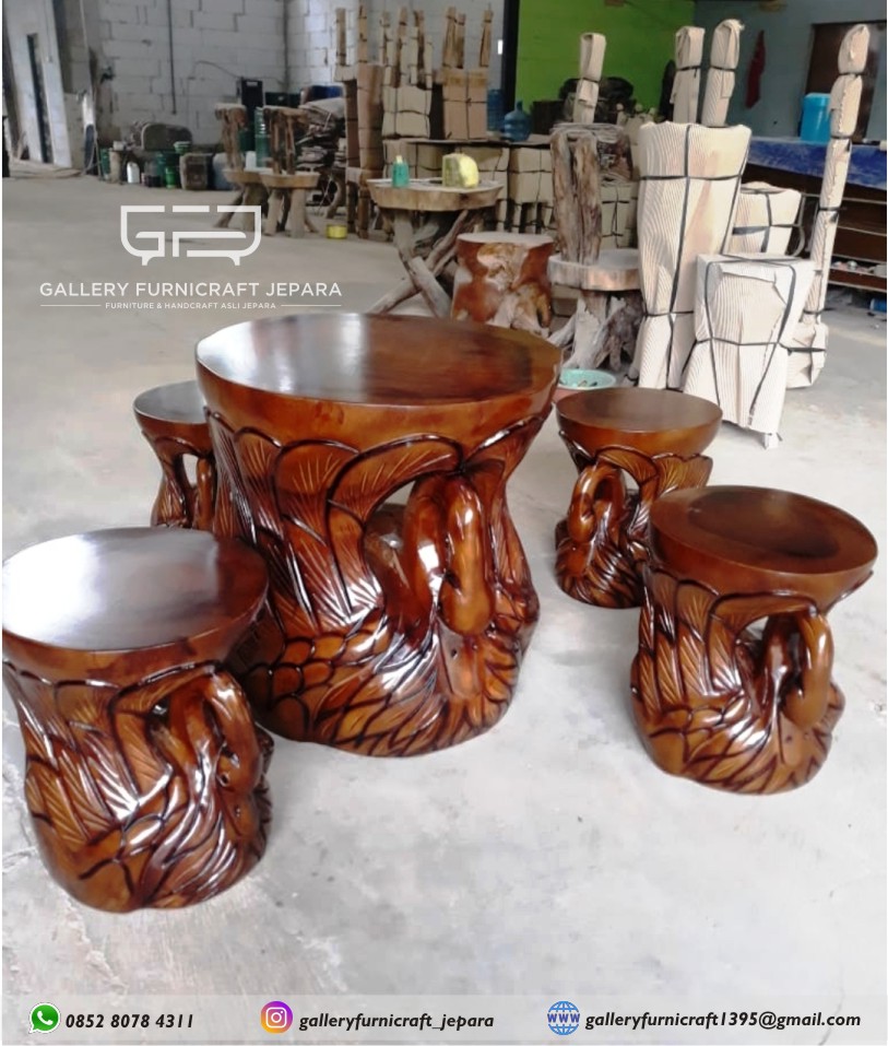 kursi tamu angsa 60cm @1850