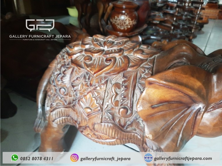 patung gajah india 55x20x30cm @400 03