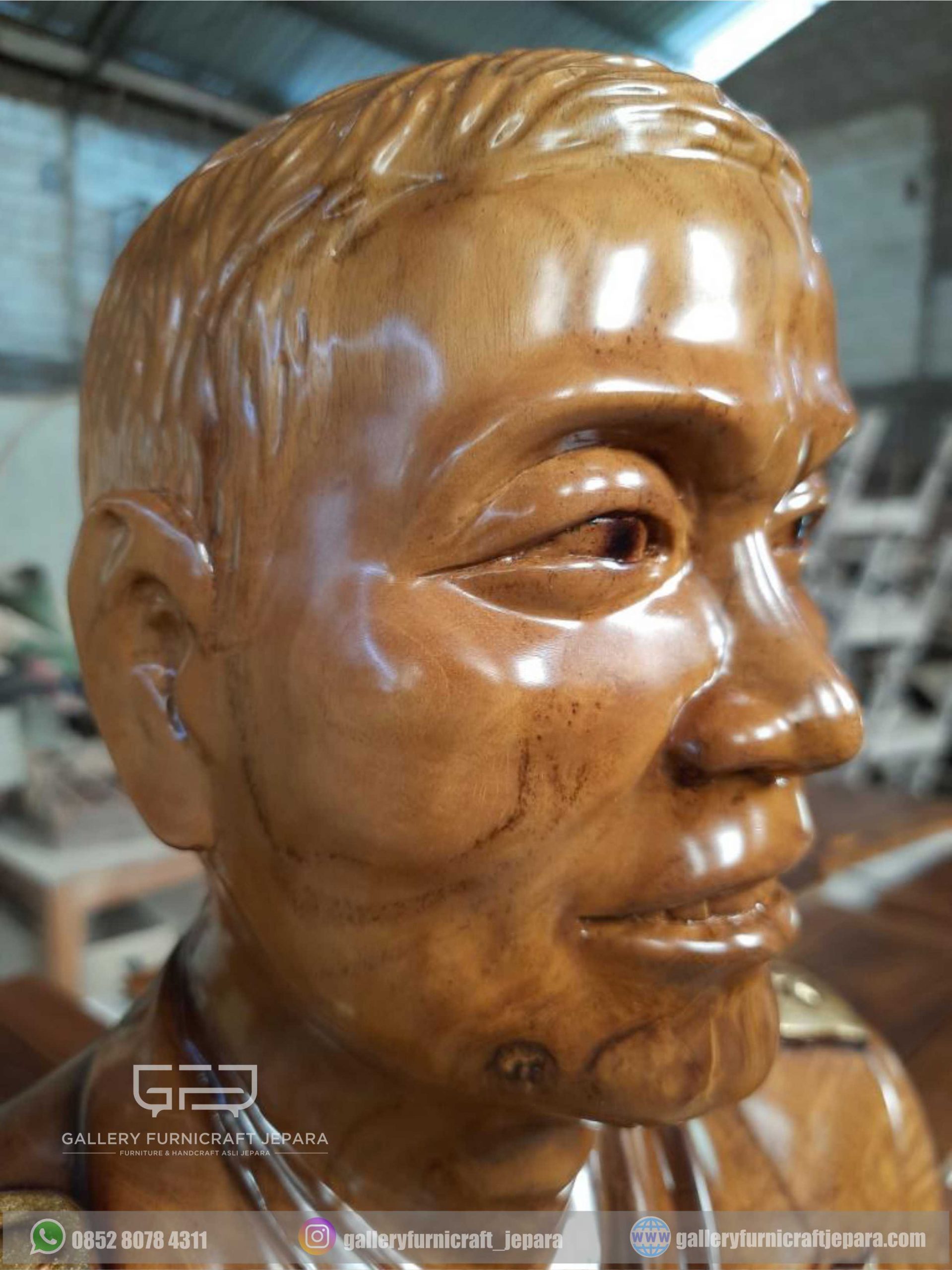 patung wajah real dento priyono @1350 10