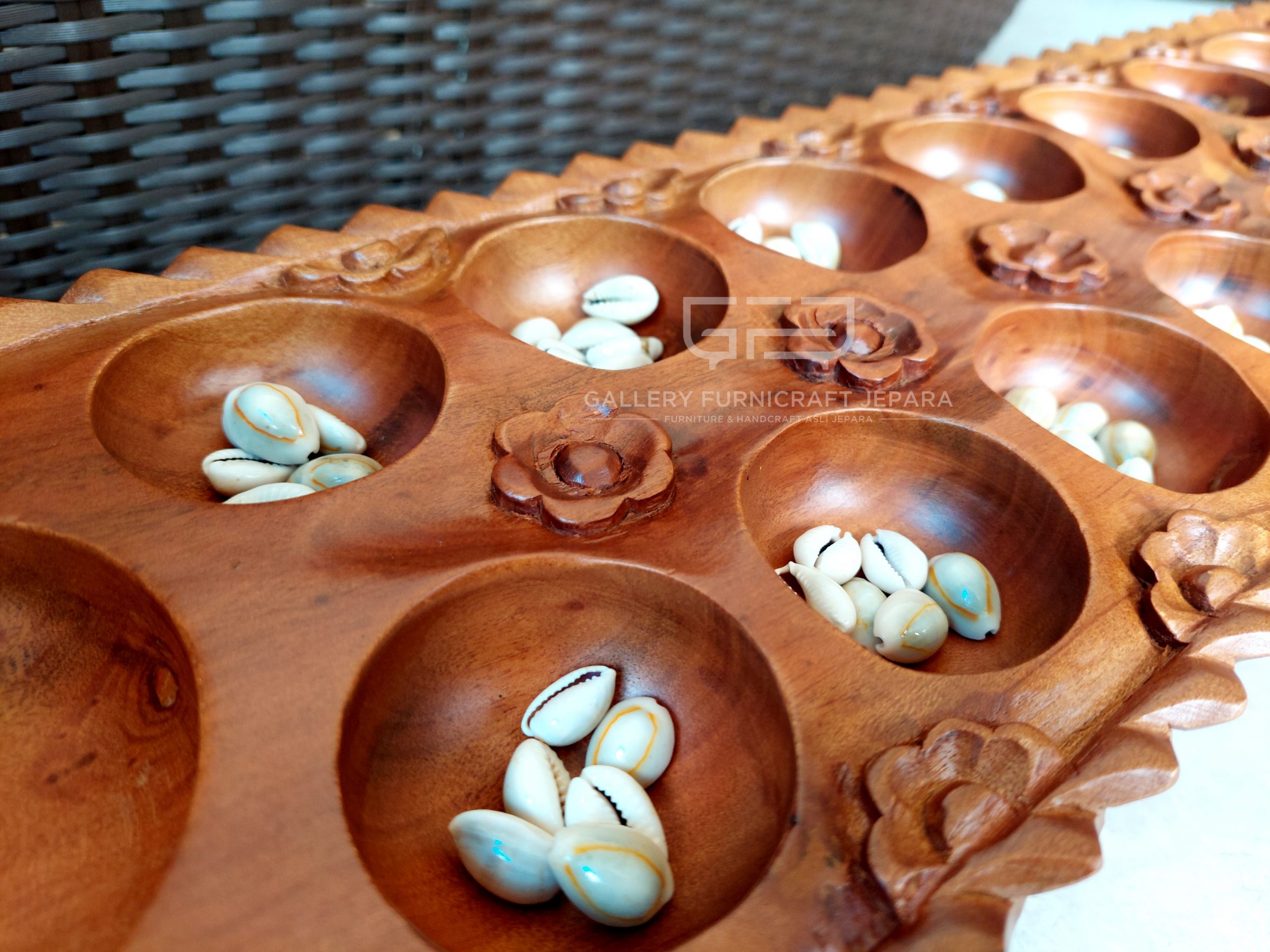 dakon kuda mahoni natural finish plus biji 85x20x30 @250