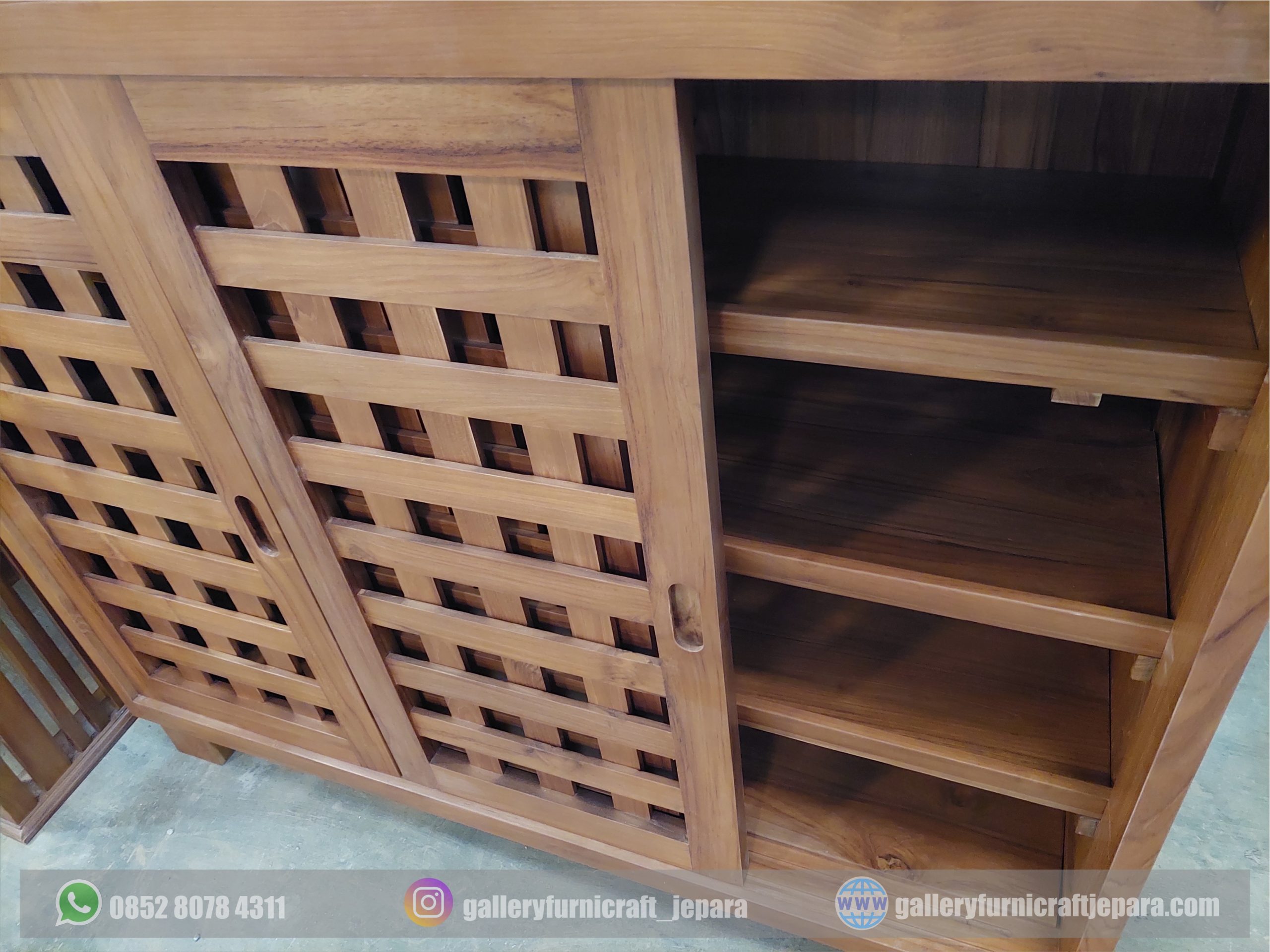 rak sepatu minimalis 120x40x120 03