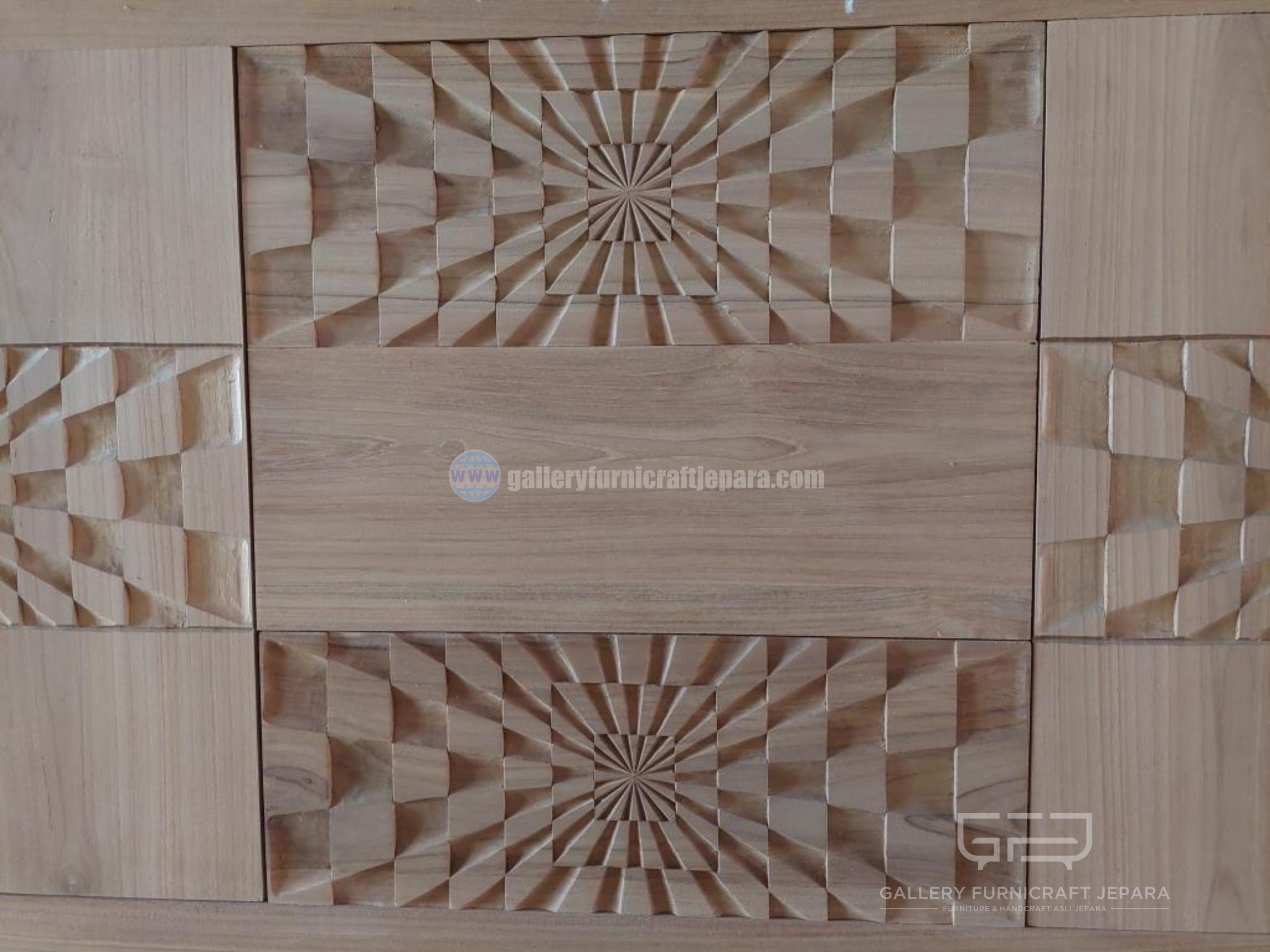 bufet minimalis geometri matahari 150x50x70cm 02