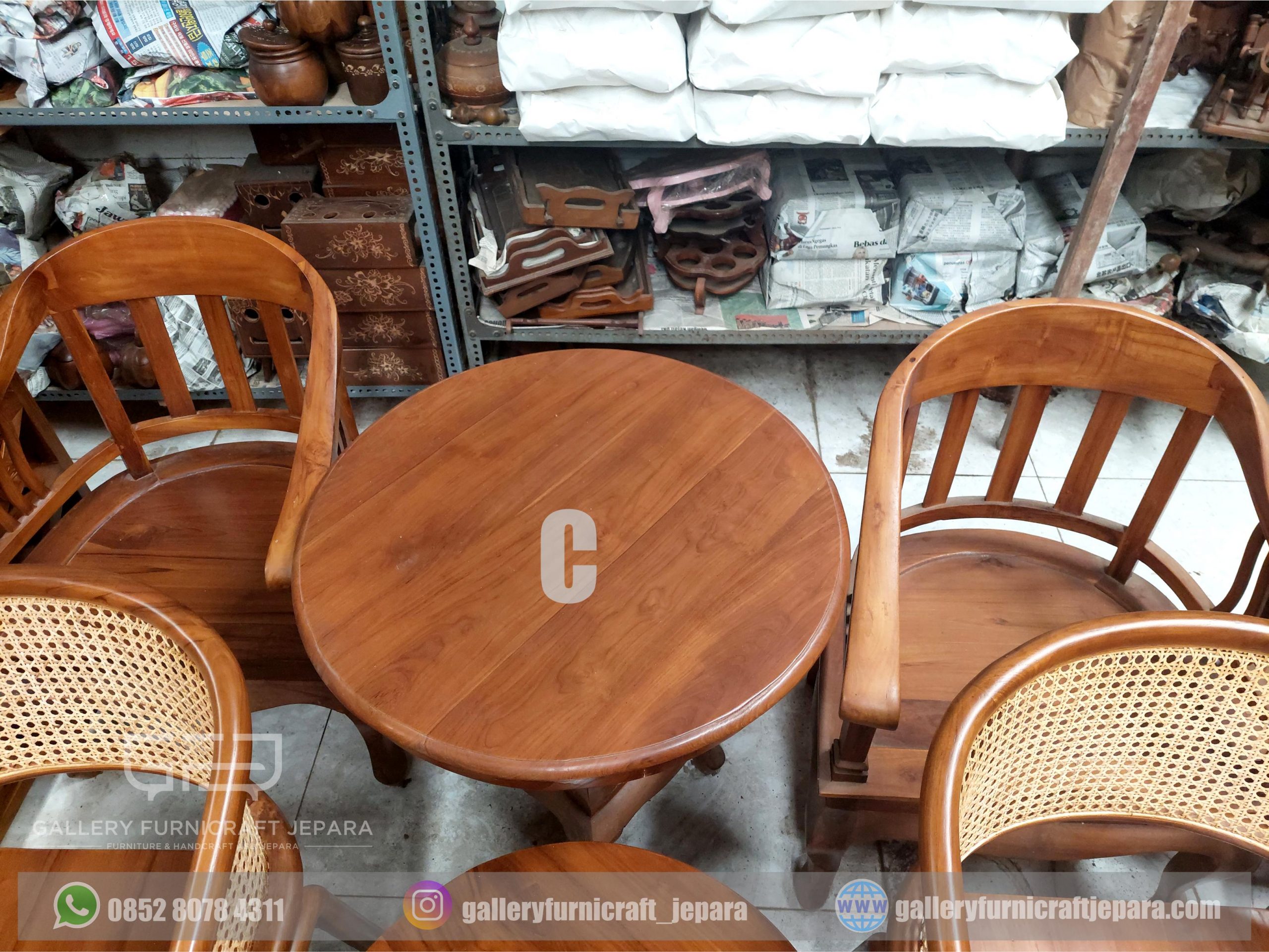 Kursi Teras Set Kayu Jati @2500 05