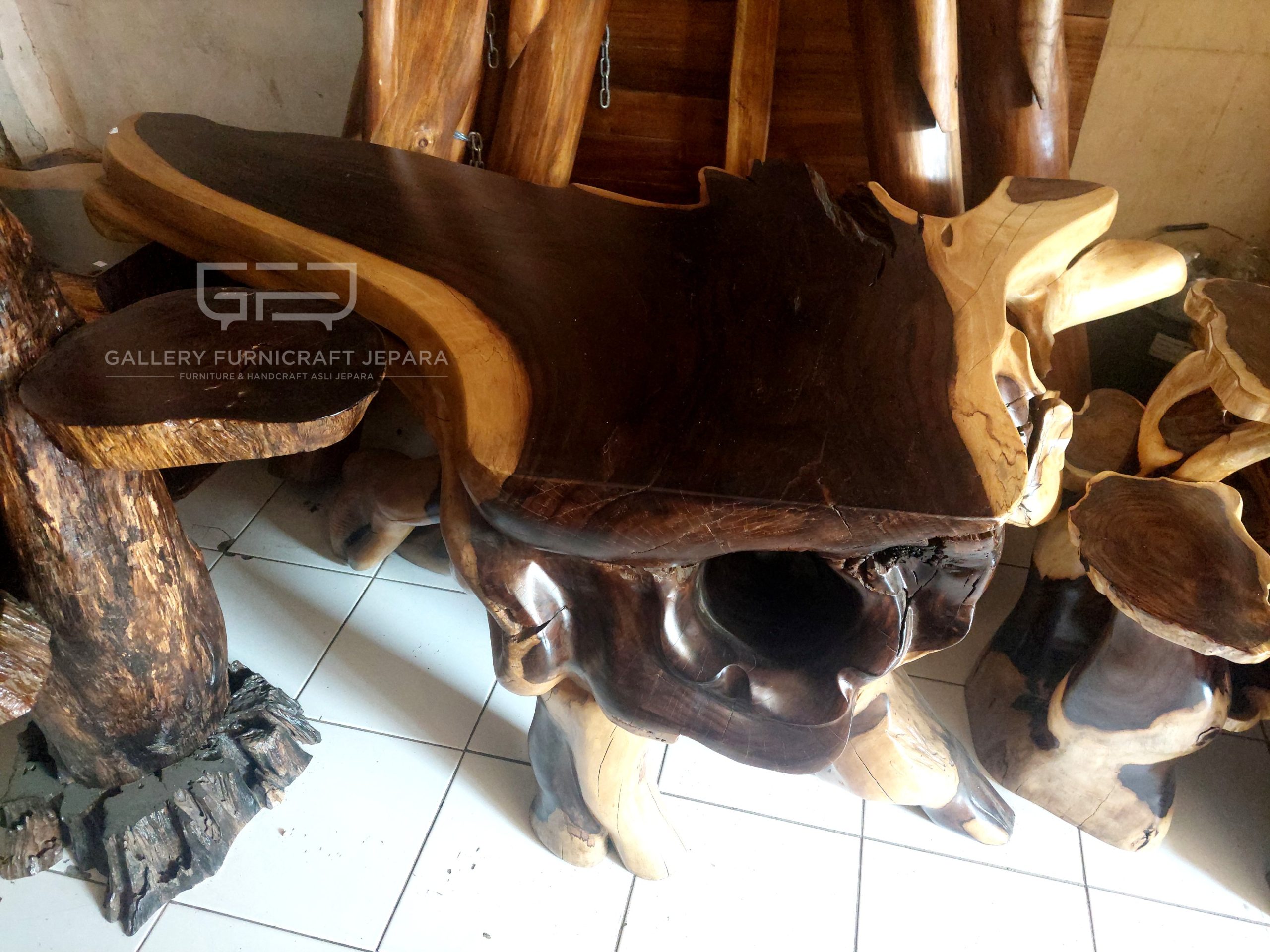meja akar sonokeling Antik Alami 150x70x75cm @2500 galeh santoso 03