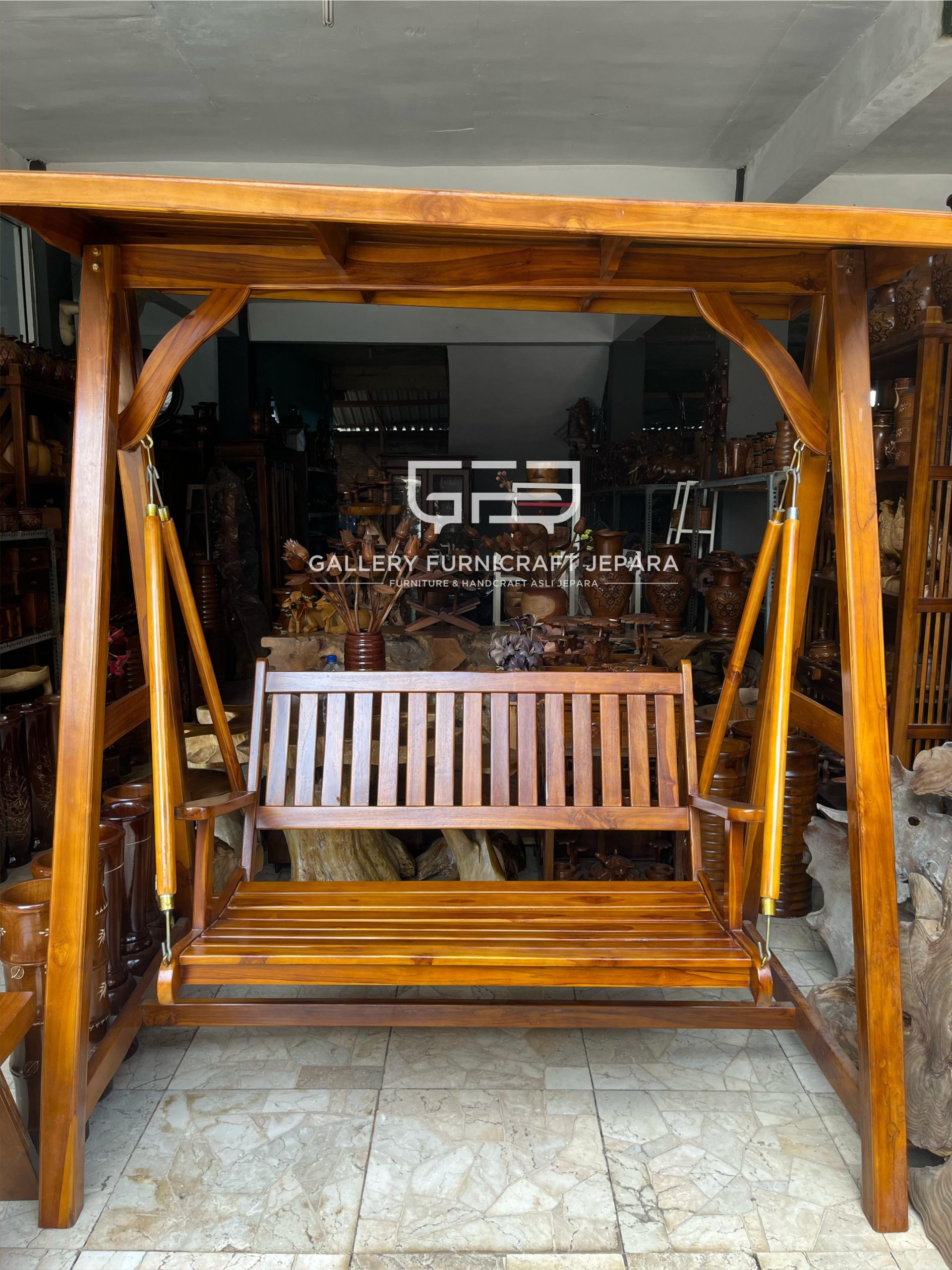 Ayunan Kayu Jati 170x95x190cm @1850 03