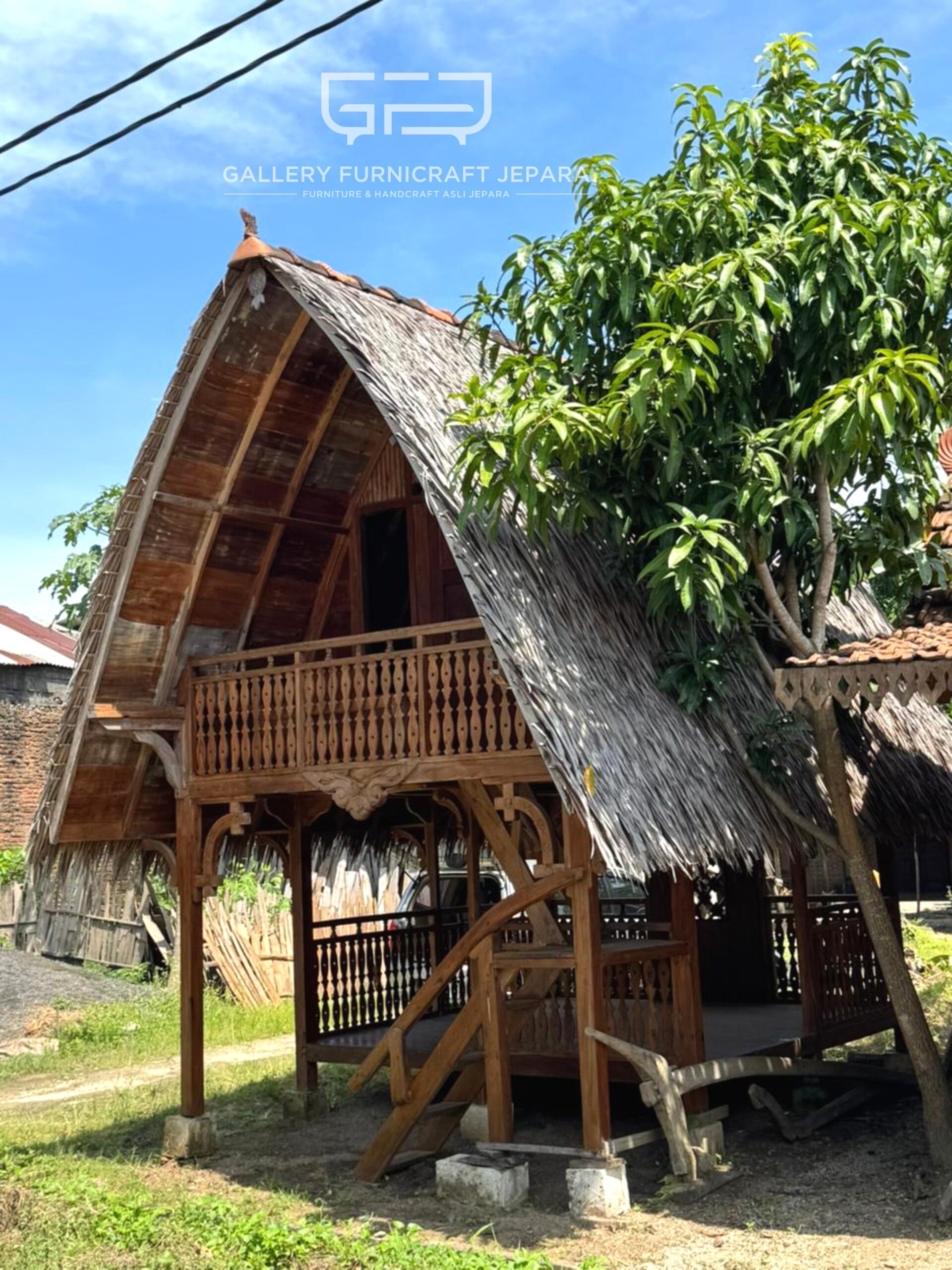 Rumah Kayu 2 Lantai 3x4 Tinggi 6,5 @57 09