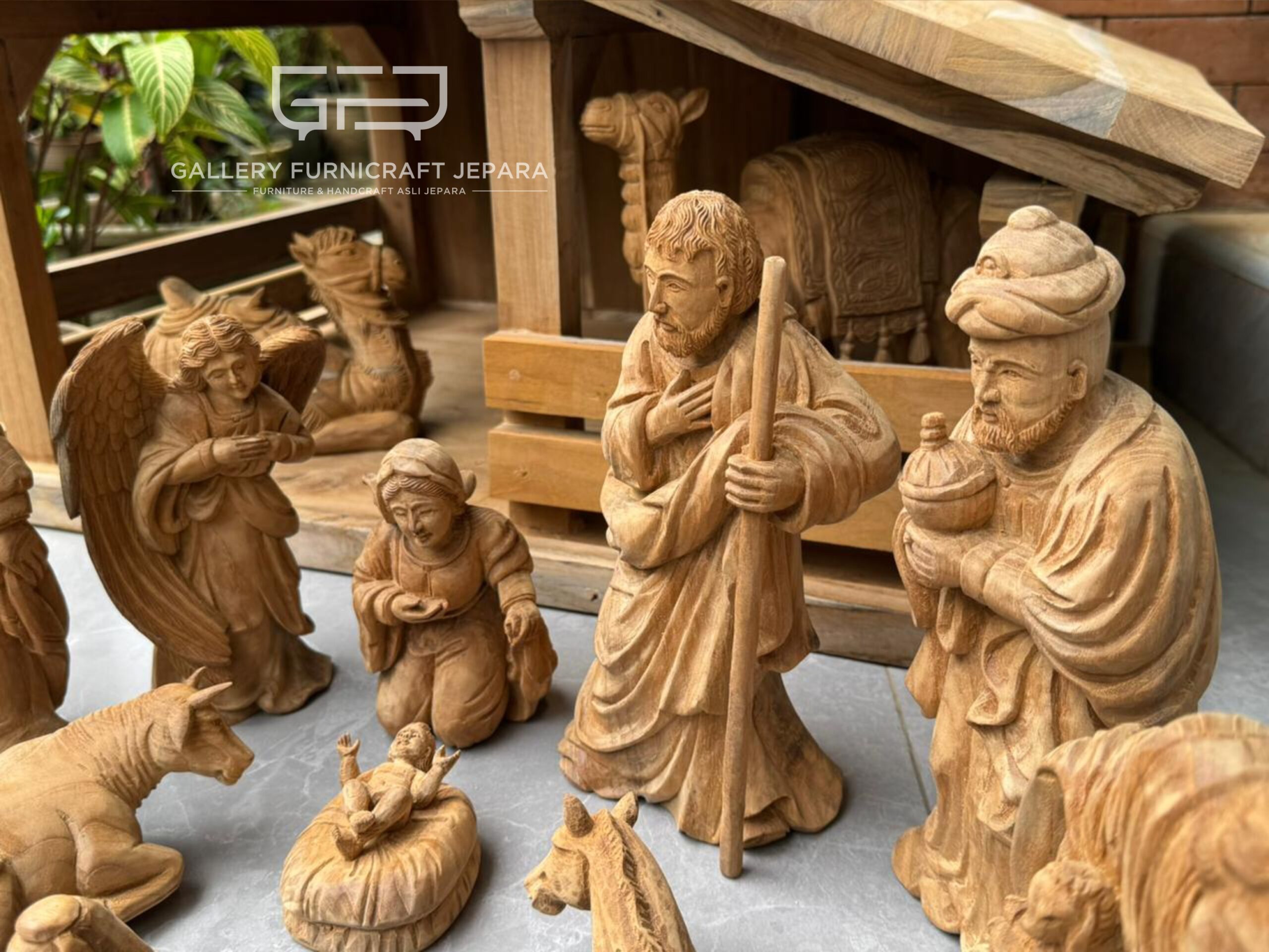 Nativity Set Patung Natal Lengkap 02