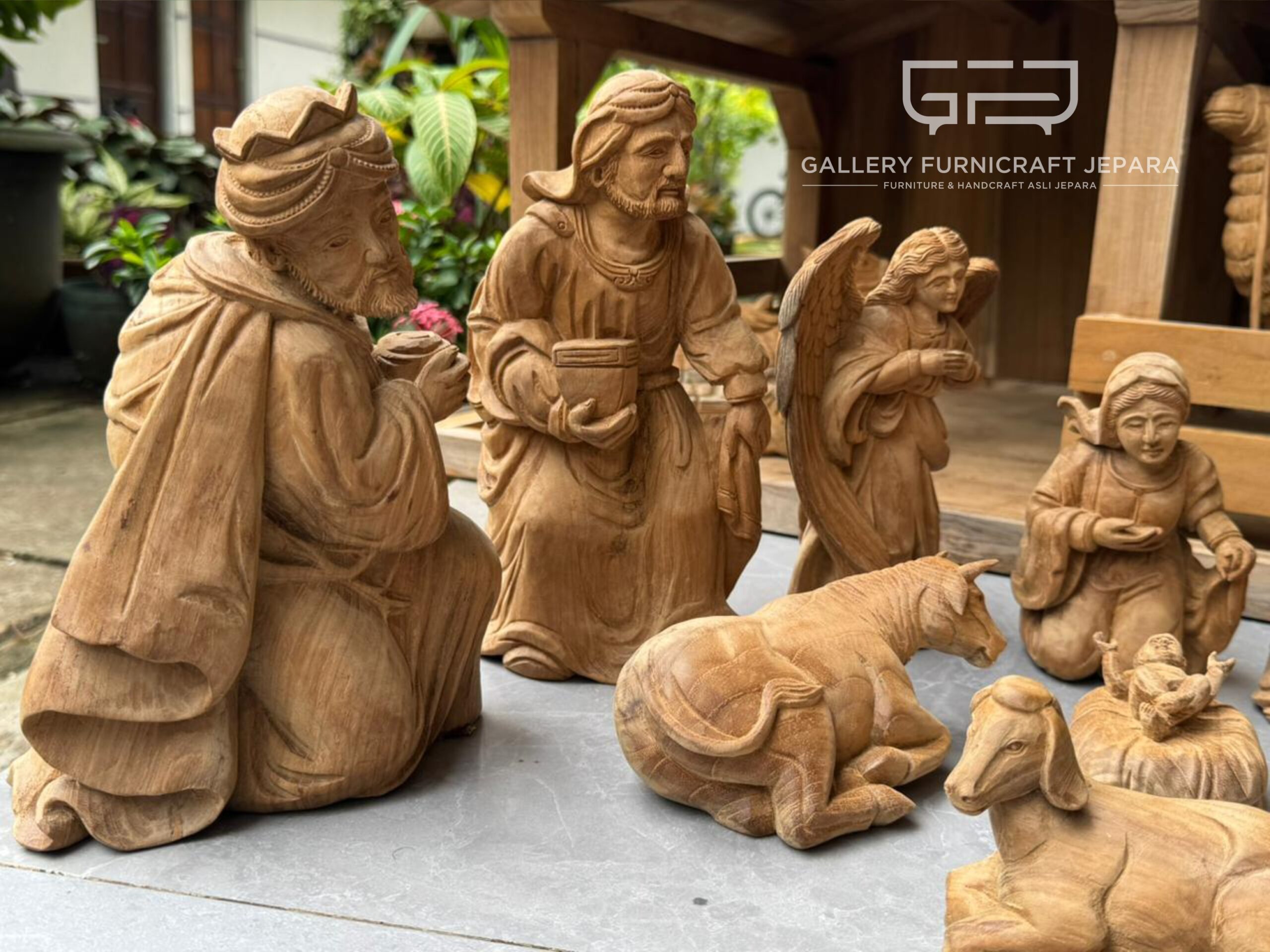Nativity Set Patung Natal Lengkap 04