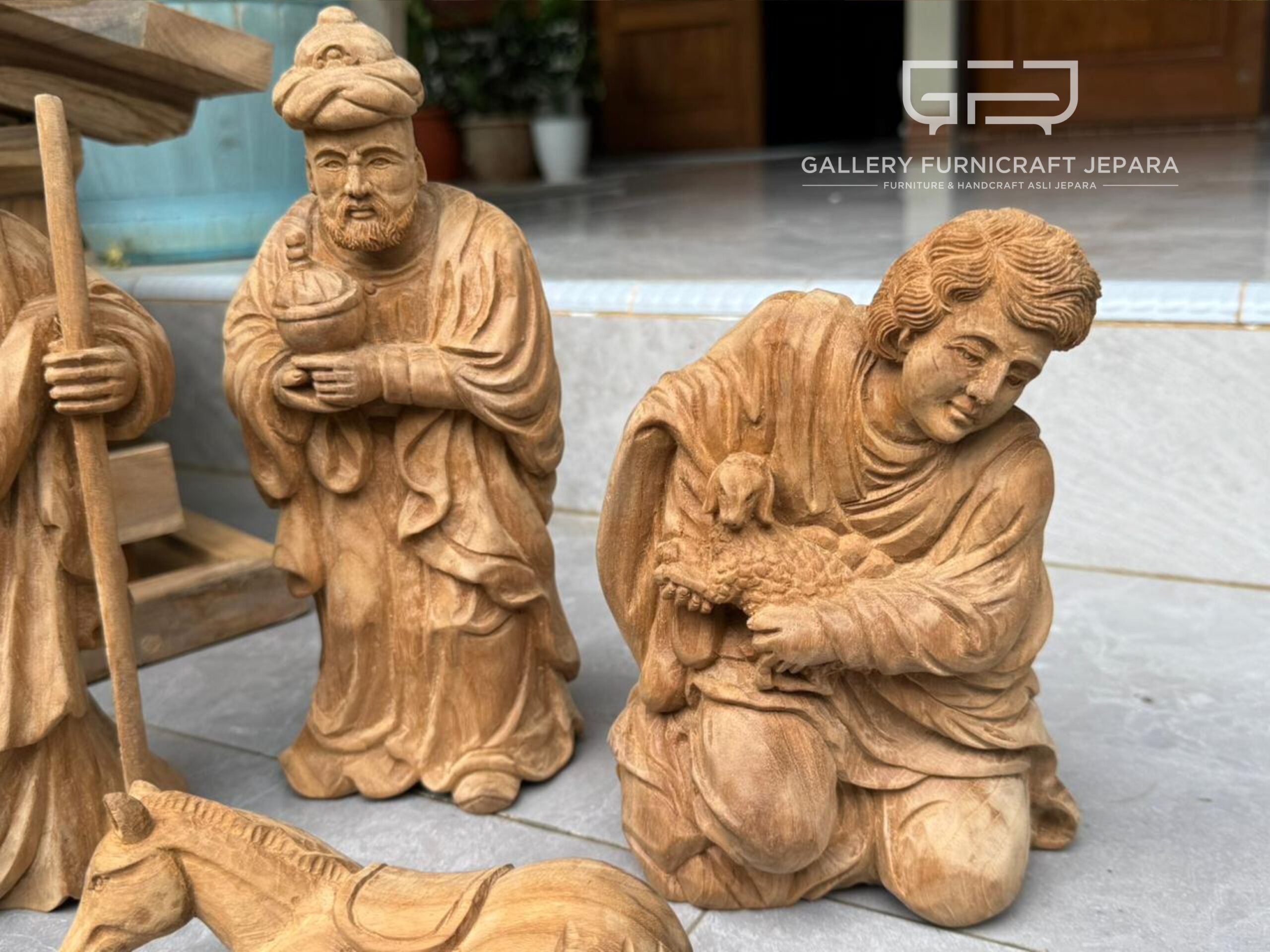 Nativity Set Patung Natal Lengkap 05