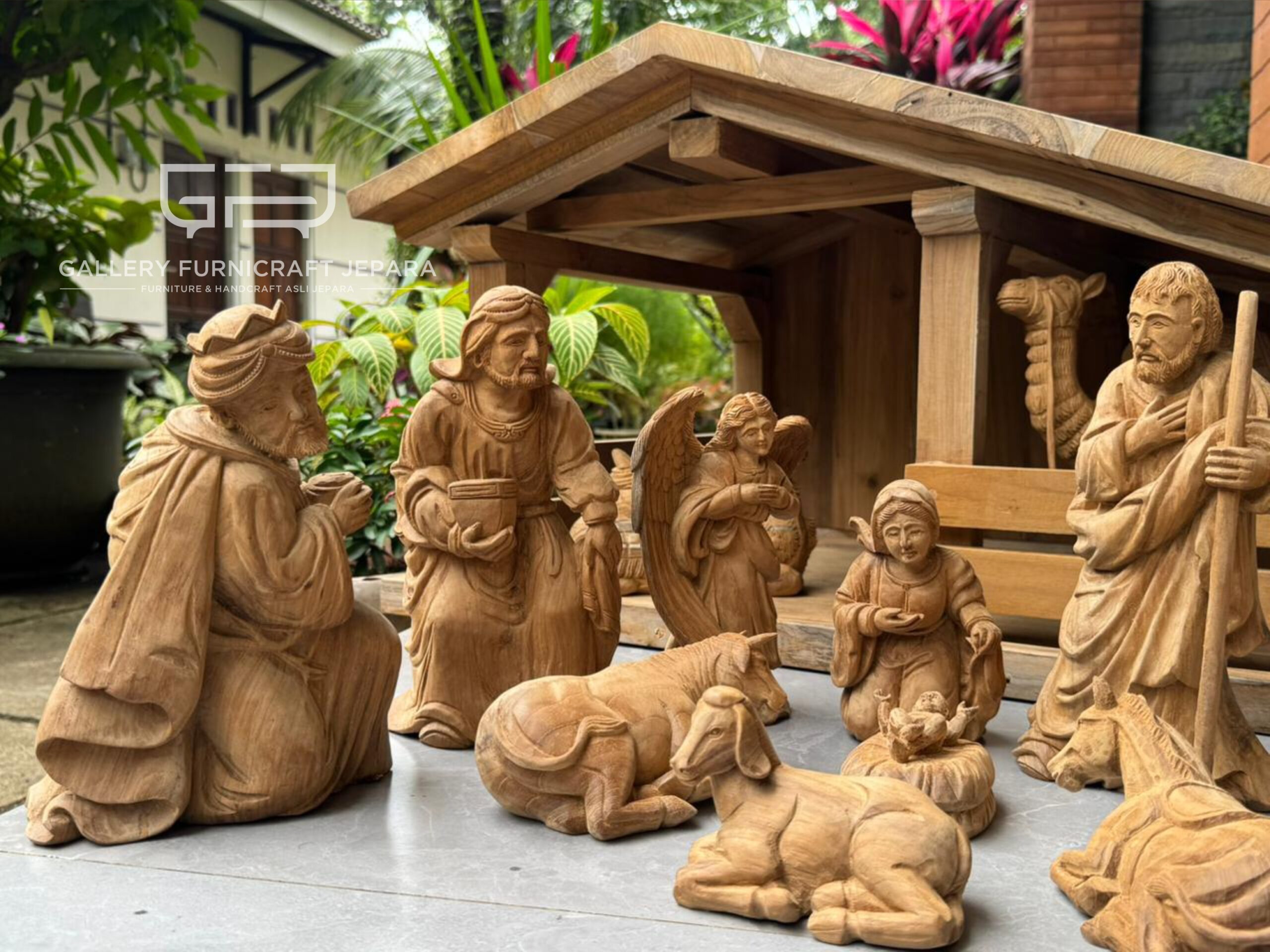 Nativity Set Patung Natal Lengkap