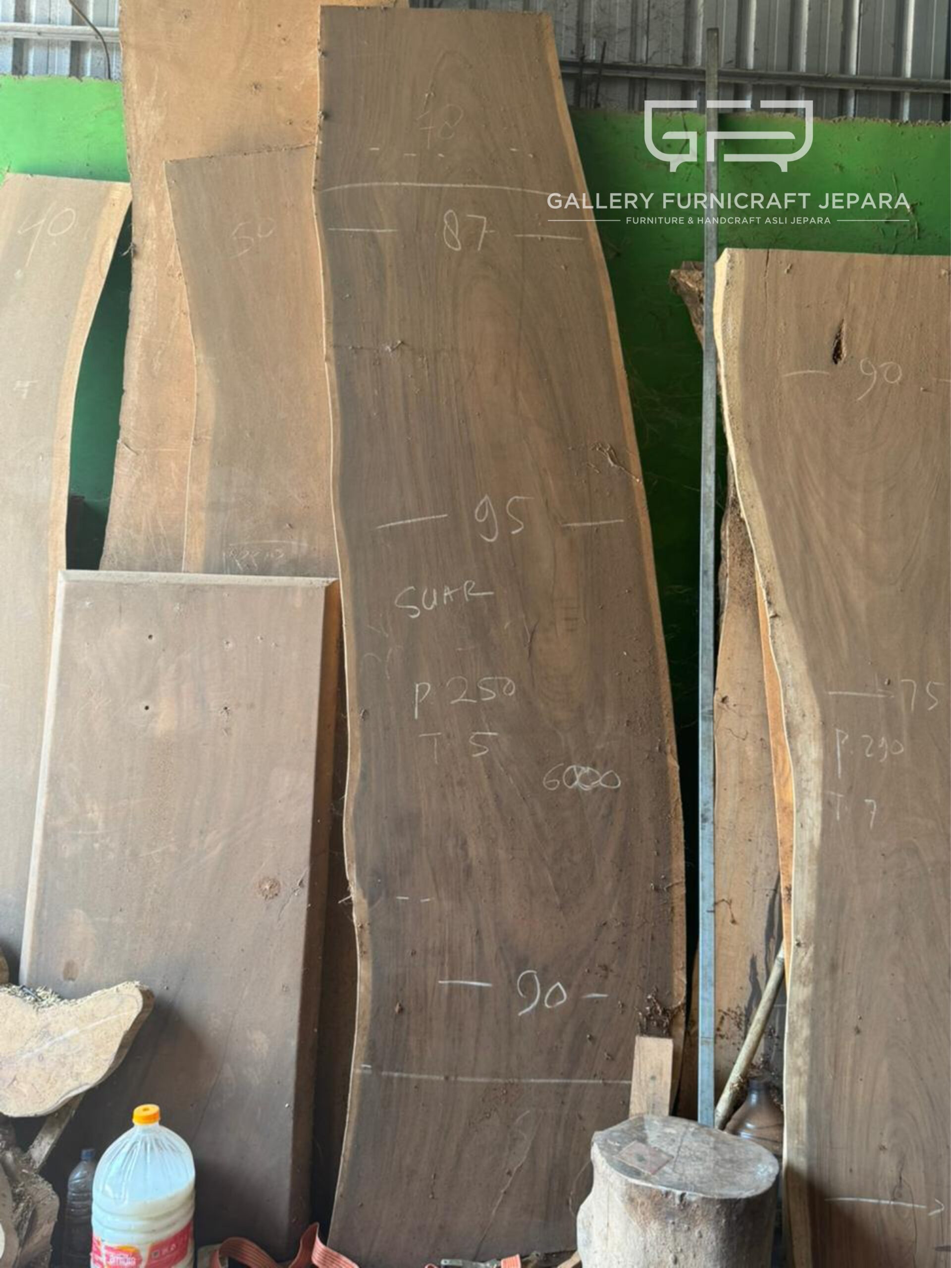 Papan Galih Trembesi 370x90cm @4,5