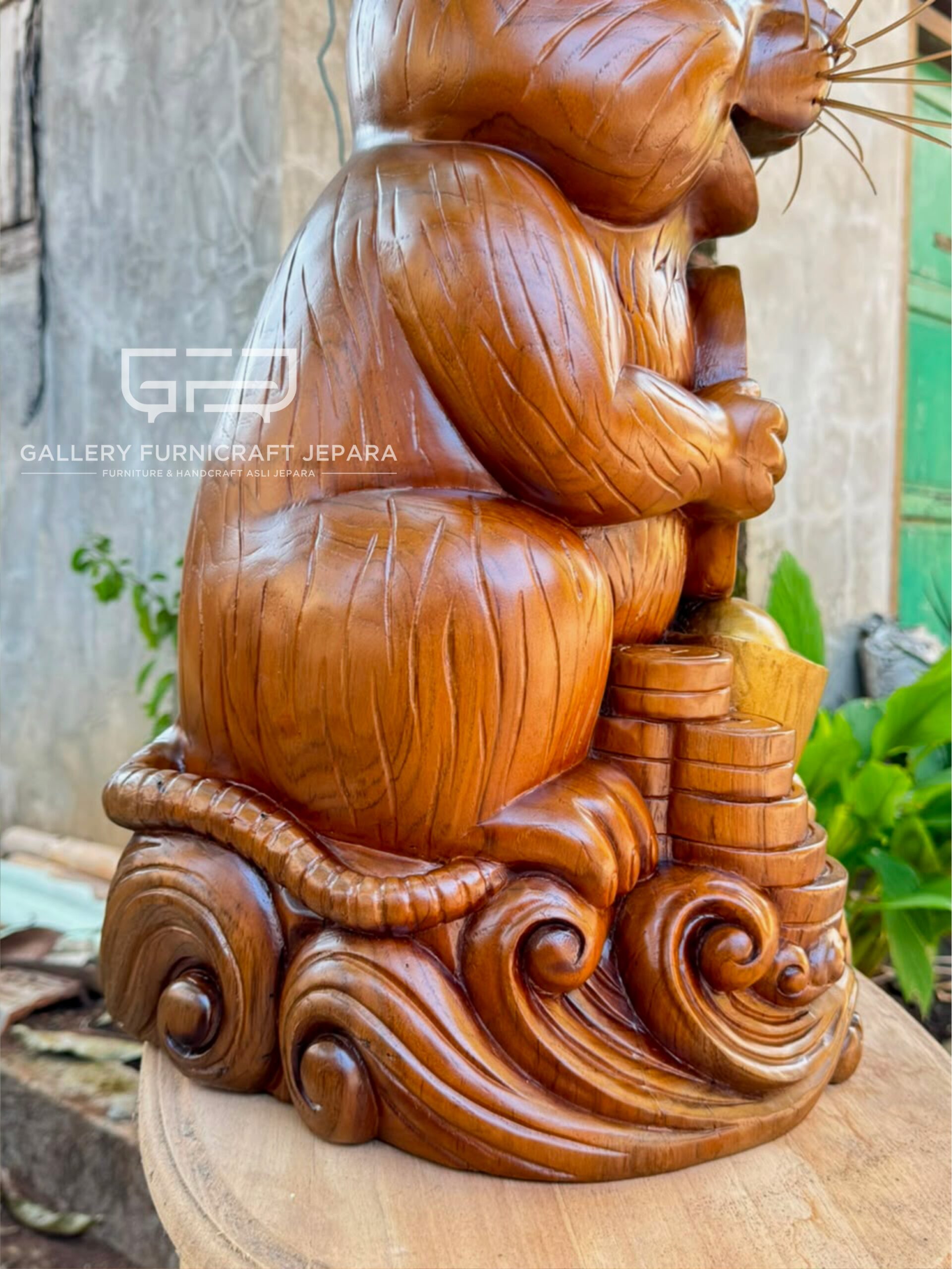 Feng Shui Rat Statue 52cm 06