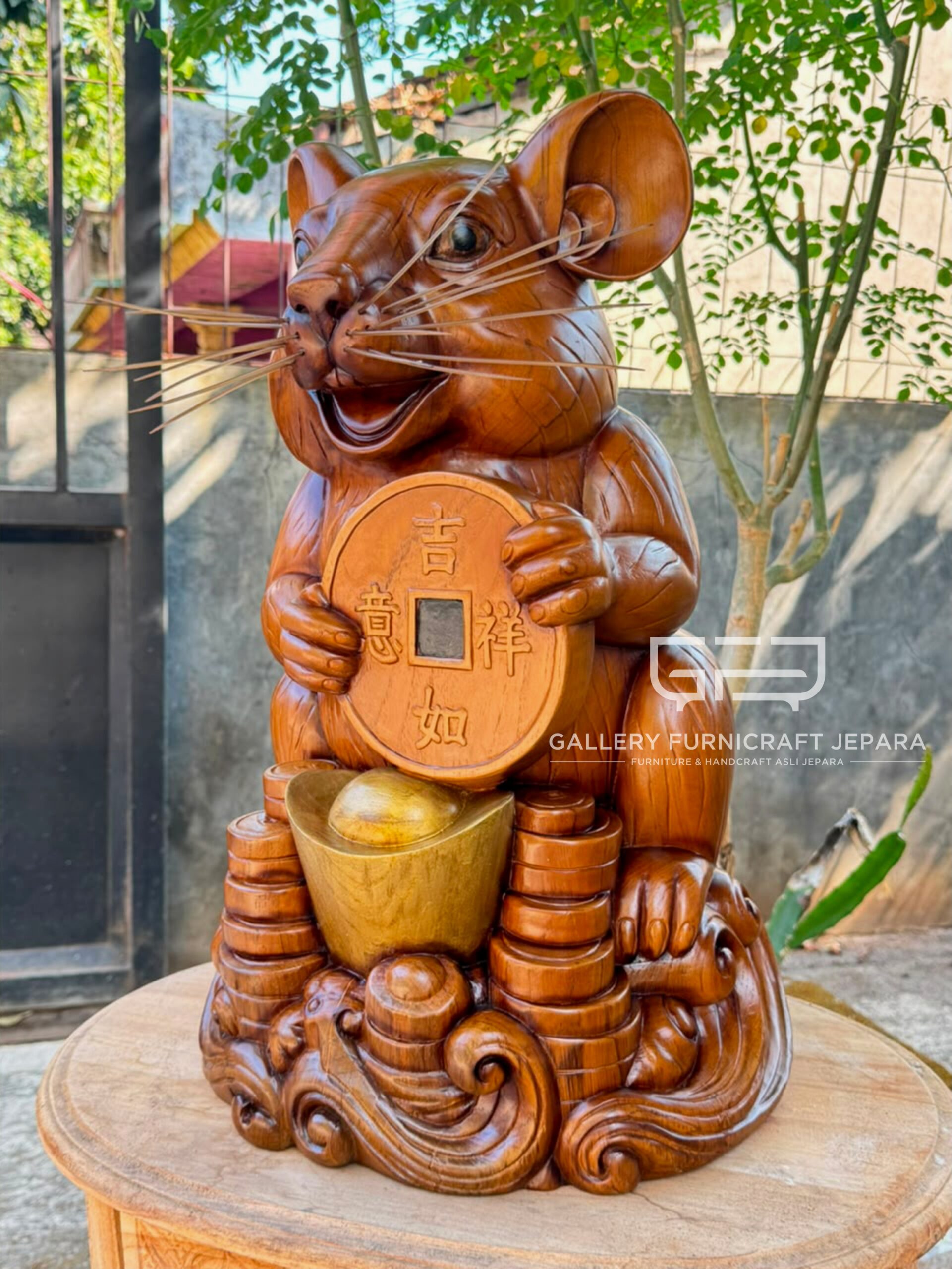 Feng Shui Rat Statue 52cm